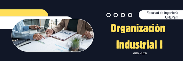 Se trata del encabezado de la materia Organización Industrial I